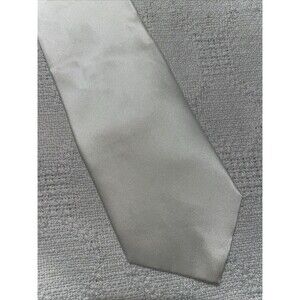 Haspel Men’s Dress Tie Size 58” Ivory Silk Business Formal City